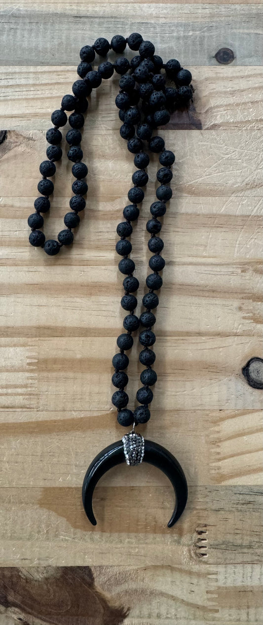 Black Statement Necklace