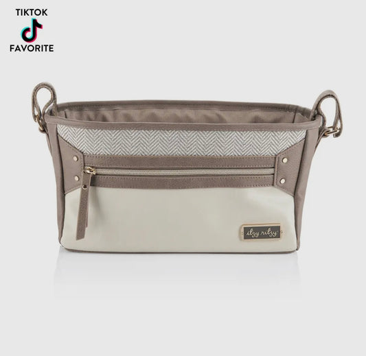 Itzy Ritzy Vanilla Latte Stroller Caddy