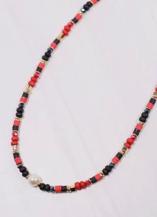 Game day Pearl necklace