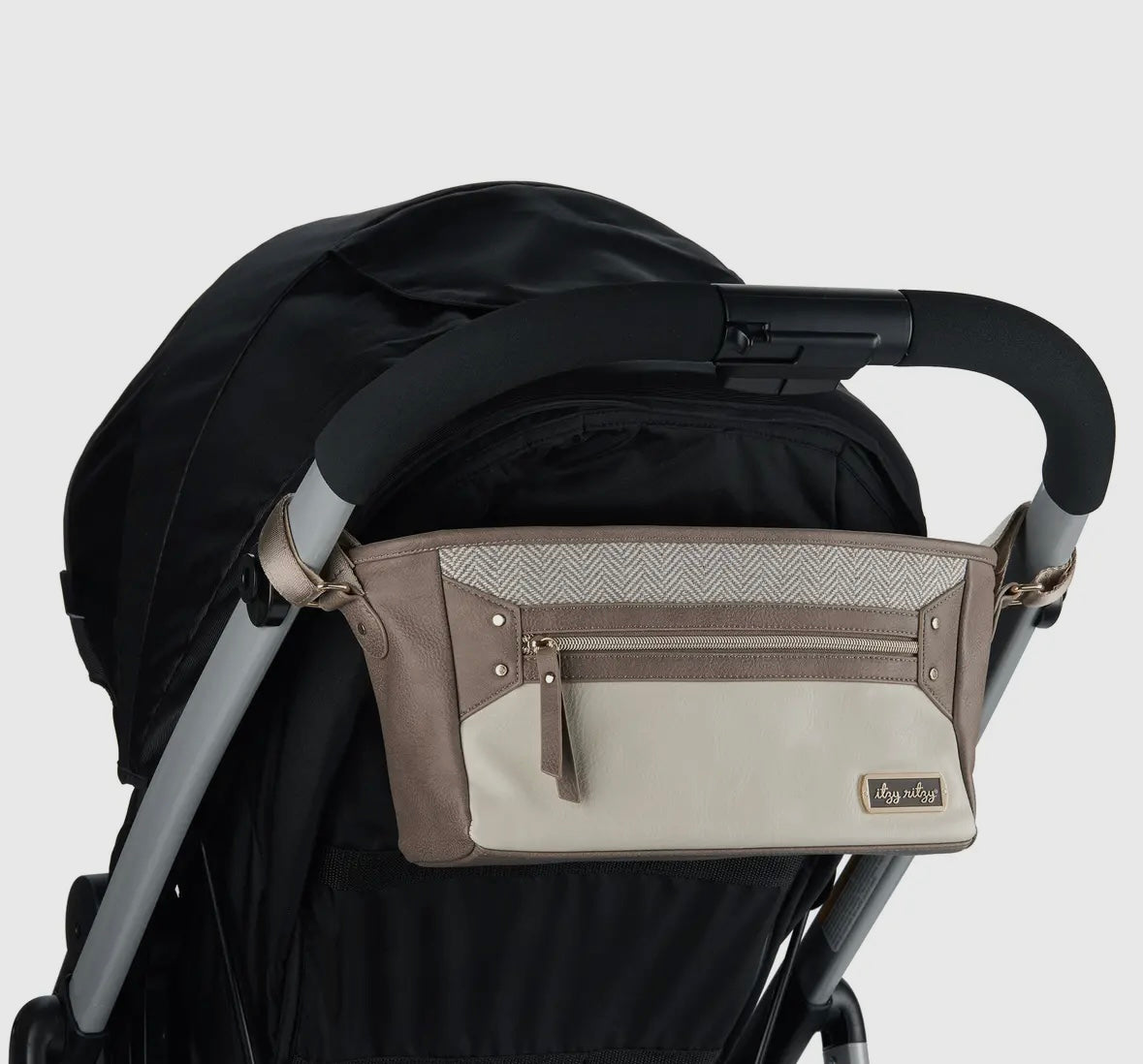 Itzy Ritzy Vanilla Latte Stroller Caddy