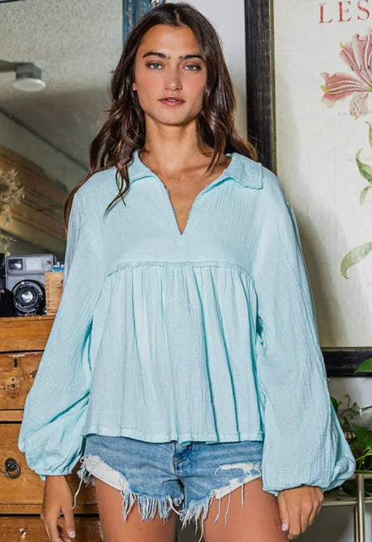 Vanessa Babydoll Top
