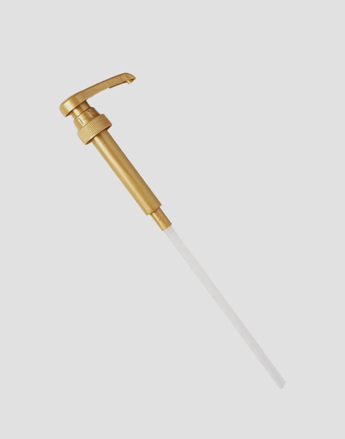 Skinny syrup pump