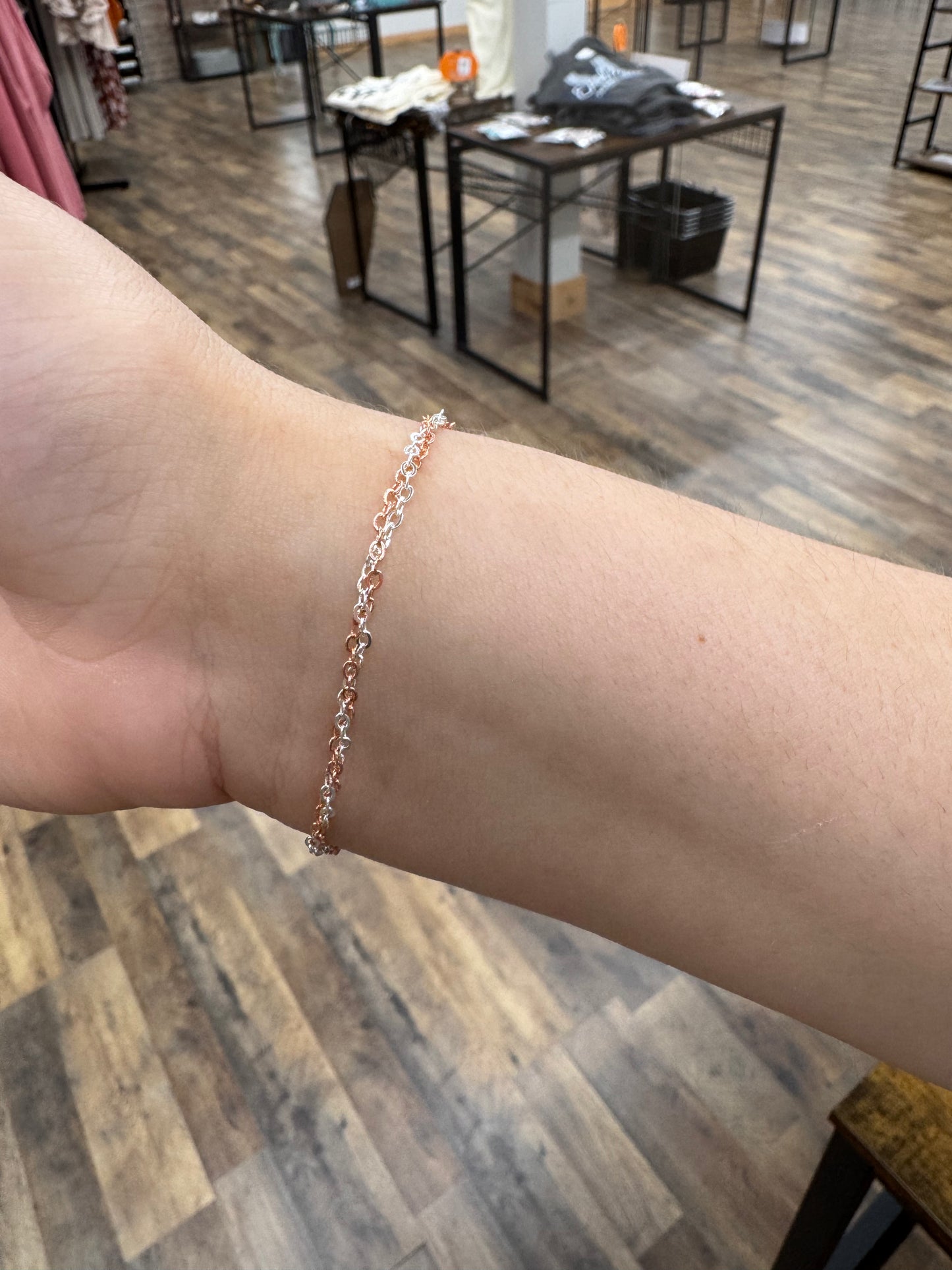 Twisted Rose baby bracelet