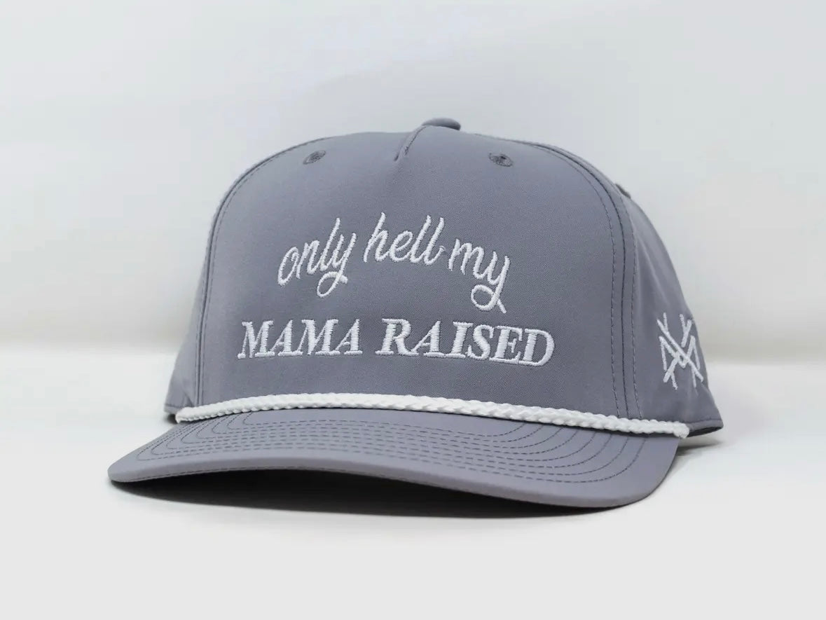 GREY MAMA RAISED HAT