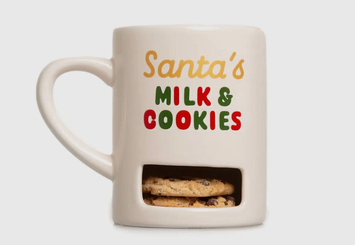 Milk and cookies mug