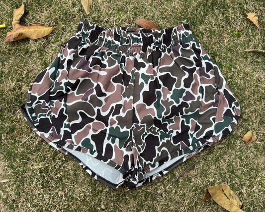 Old School Camo Shorts